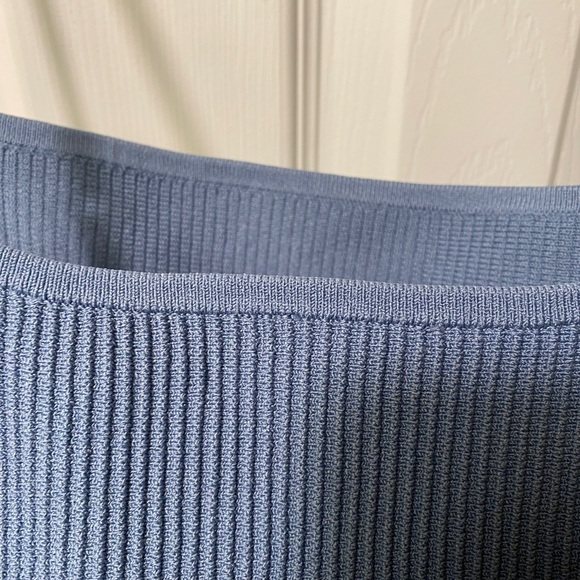Lilac-blue ribbed Aritzia Sculpted Knit Cami tank, brand new - Picture 5 of 6